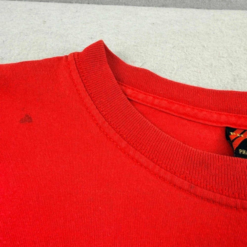 Phat Classics Phat Farm Mens XL Red Graphic T-Shirt‎ Double Eagle Crest Vintage